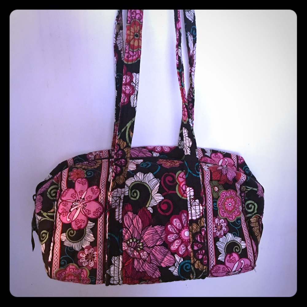 Retired Mod Floral Pattern Vera Bradley Bag